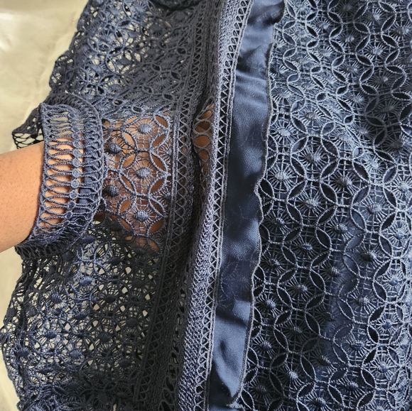 Navy blouse - Picture 2 of 5